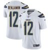 Nike Los Angeles Chargers #12 Travis Benjamin White Stitched NFL Vapor Untouchable Limited Jersey