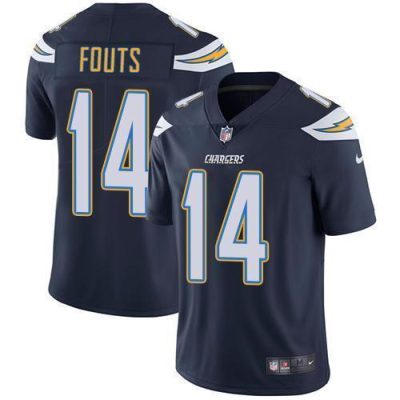 Nike Los Angeles Chargers #14 Dan Fouts Navy Blue Team Color Stitched NFL Vapor Untouchable Limited Jersey