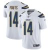 Nike Los Angeles Chargers #14 Dan Fouts White Stitched NFL Vapor Untouchable Limited Jersey