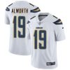 Nike Los Angeles Chargers #19 Lance Alworth White Stitched NFL Vapor Untouchable Limited Jersey
