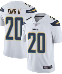 Nike Los Angeles Chargers #20 Desmond King II White Stitched NFL Vapor Untouchable Limited Jersey