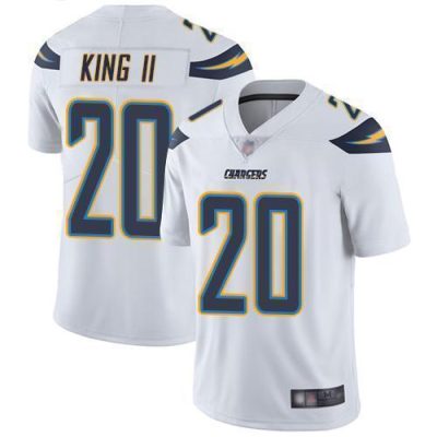 Nike Los Angeles Chargers #20 Desmond King II White Stitched NFL Vapor Untouchable Limited Jersey