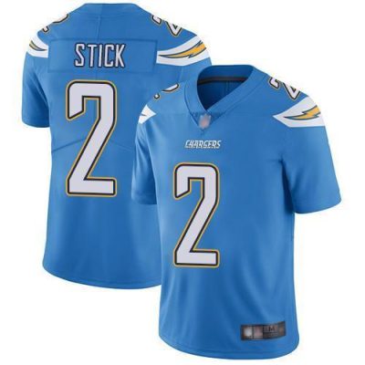 Nike Los Angeles Chargers #2 Easton Stick Electric Blue Alternate Stitched NFL Vapor Untouchable Limited Jersey