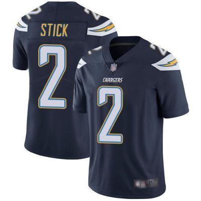 Nike Los Angeles Chargers #2 Easton Stick Navy Blue Team Color Stitched NFL Vapor Untouchable Limited Jersey