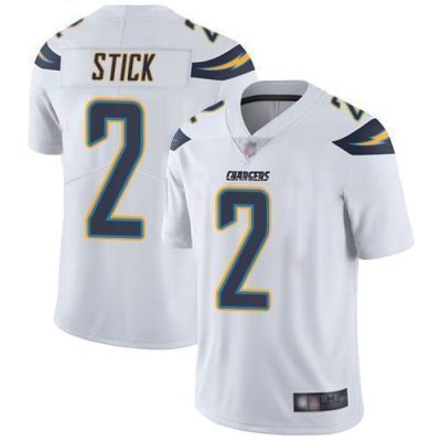 Nike Los Angeles Chargers #2 Easton Stick White Stitched NFL Vapor Untouchable Limited Jersey