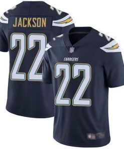 Nike Los Angeles Chargers #22 Justin Jackson Navy Blue Team Color Stitched NFL Vapor Untouchable Limited Jersey