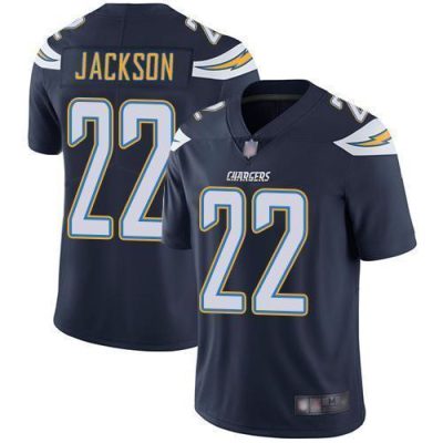 Nike Los Angeles Chargers #22 Justin Jackson Navy Blue Team Color Stitched NFL Vapor Untouchable Limited Jersey