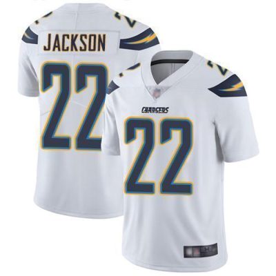 Nike Los Angeles Chargers #22 Justin Jackson White Stitched NFL Vapor Untouchable Limited Jersey