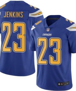 Nike Los Angeles Chargers #23 Rayshawn Jenkins Electric Blue Stitched NFL Limited Rush Jersey