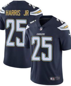 Nike Los Angeles Chargers #25 Chris Harris Jr Navy Blue Team Color Stitched NFL Vapor Untouchable Limited Jersey