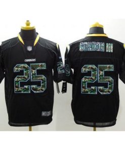 Nike Los Angeles Chargers #25 Melvin Gordon III Black Stitched NFL Elite Camo Fashion Jersey
