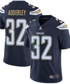 Nike Los Angeles Chargers #32 Nasir Adderley Navy Blue Team Color Stitched NFL Vapor Untouchable Limited Jersey