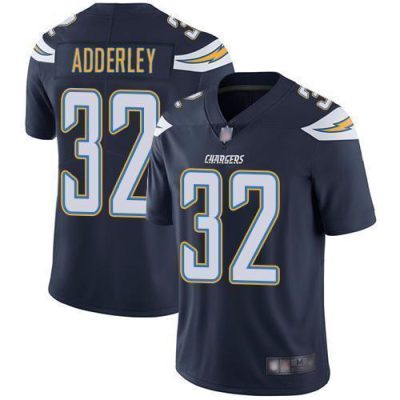 Nike Los Angeles Chargers #32 Nasir Adderley Navy Blue Team Color Stitched NFL Vapor Untouchable Limited Jersey