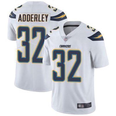 Nike Los Angeles Chargers #32 Nasir Adderley White Stitched NFL Vapor Untouchable Limited Jersey