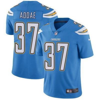 Nike Los Angeles Chargers #37 Jahleel Addae Electric Blue Alternate Stitched NFL Vapor Untouchable Limited Jersey