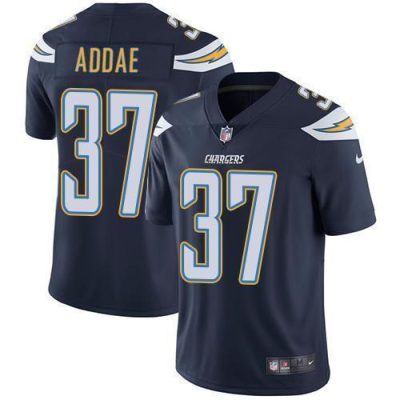 Nike Los Angeles Chargers #37 Jahleel Addae Navy Blue Team Color Stitched NFL Vapor Untouchable Limited Jersey