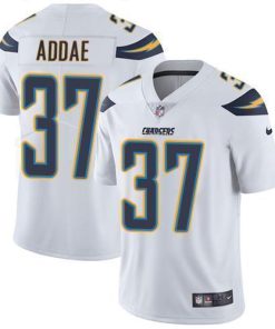Nike Los Angeles Chargers #37 Jahleel Addae White Stitched NFL Vapor Untouchable Limited Jersey