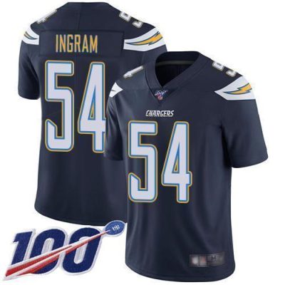 Nike Los Angeles Chargers #54 Melvin Ingram Navy Blue Team Color Stitched NFL 100th Season Vapor Limited Jersey