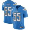 Nike Los Angeles Chargers #55 Junior Seau Electric Blue Alternate Stitched NFL Vapor Untouchable Limited Jersey
