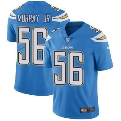 Nike Los Angeles Chargers #56 Kenneth Murray Jr Electric Blue Alternate Stitched NFL Vapor Untouchable Limited Jersey