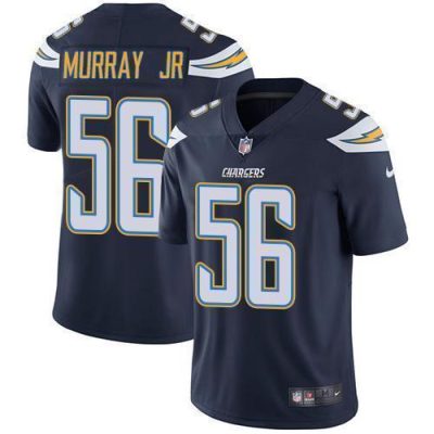 Nike Los Angeles Chargers #56 Kenneth Murray Jr Navy Blue Team Color Stitched NFL Vapor Untouchable Limited Jersey