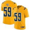 Nike Los Angeles Chargers #59 Nick Vigil Gold Stitched NFL Limited Inverted Legend Jersey