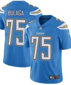 Nike Los Angeles Chargers #75 Bryan Bulaga Electric Blue Alternate Stitched NFL Vapor Untouchable Limited Jersey