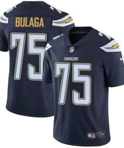 Nike Los Angeles Chargers #75 Bryan Bulaga Navy Blue Team Color Stitched NFL Vapor Untouchable Limited Jersey