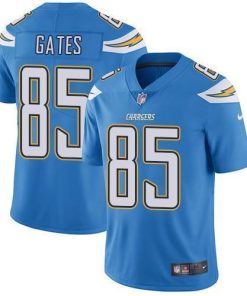 Nike Los Angeles Chargers #85 Antonio Gates Electric Blue Alternate Stitched NFL Vapor Untouchable Limited Jersey
