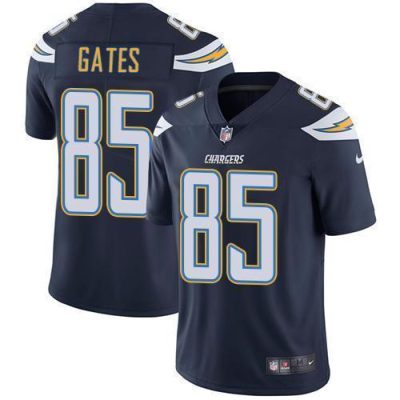 Nike Los Angeles Chargers #85 Antonio Gates Navy Blue Team Color Stitched NFL Vapor Untouchable Limited Jersey