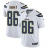 Nike Los Angeles Chargers #86 Hunter Henry White Stitched NFL Vapor Untouchable Limited Jersey