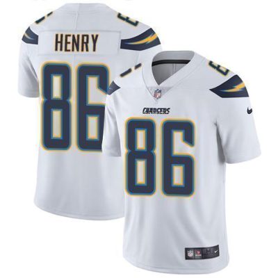 Nike Los Angeles Chargers #86 Hunter Henry White Stitched NFL Vapor Untouchable Limited Jersey