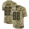 Nike Los Angeles Chargers #88 Virgil Green Camo Stitched NFL Limited 2018 Salute To Service Jersey