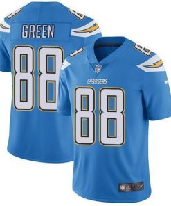 Nike Los Angeles Chargers #88 Virgil Green Electric Blue Alternate Stitched NFL Vapor Untouchable Limited Jersey