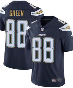 Nike Los Angeles Chargers #88 Virgil Green Navy Blue Team Color Stitched NFL Vapor Untouchable Limited Jersey