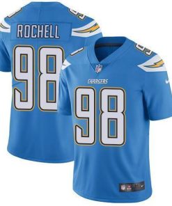Nike Los Angeles Chargers #98 Isaac Rochell Electric Blue Alternate Stitched NFL Vapor Untouchable Limited Jersey