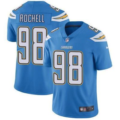 Nike Los Angeles Chargers #98 Isaac Rochell Electric Blue Alternate Stitched NFL Vapor Untouchable Limited Jersey
