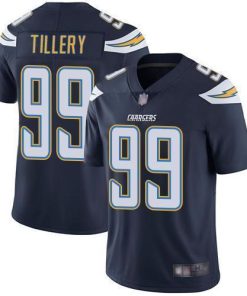 Nike Los Angeles Chargers #99 Jerry Tillery Navy Blue Team Color Stitched NFL Vapor Untouchable Limited Jersey