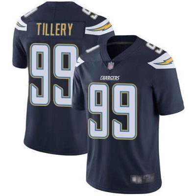 Nike Los Angeles Chargers #99 Jerry Tillery Navy Blue Team Color Stitched NFL Vapor Untouchable Limited Jersey