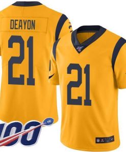 Nike Los Angeles Rams #21 Donte Deayon Gold Stitched NFL Limited Rush 100th Season Jersey