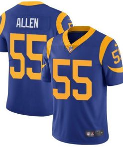 Nike Los Angeles Rams #55 Brian Allen Royal Blue Alternate Stitched NFL Vapor Untouchable Limited Jersey