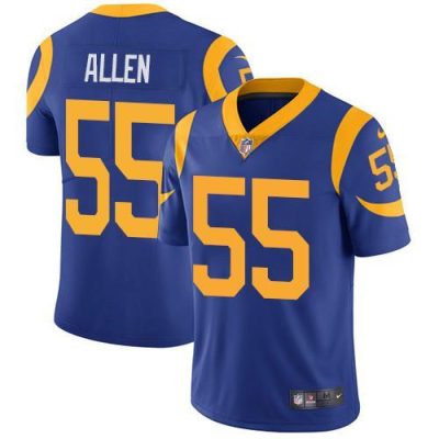 Nike Los Angeles Rams #55 Brian Allen Royal Blue Alternate Stitched NFL Vapor Untouchable Limited Jersey