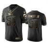 Nike Los Angeles Rams #56 Dante Fowler Jr Black Golden Limited Edition Stitched NFL Jersey