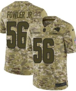 Nike Los Angeles Rams #56 Dante Fowler Jr Camo Stitched NFL Limited 2018 Salute To Service Jersey