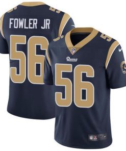 Nike Los Angeles Rams #56 Dante Fowler Jr Navy Blue Team Color Stitched NFL Vapor Untouchable Limited Jersey