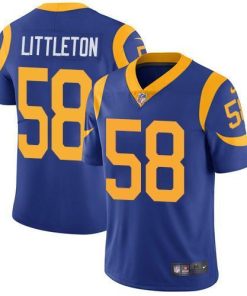 Nike Los Angeles Rams #58 Cory Littleton Royal Blue Alternate Stitched NFL Vapor Untouchable Limited Jersey