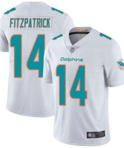 Nike Miami Dolphins #14 Ryan Fitzpatrick White Stitched NFL Vapor Untouchable Limited Jersey