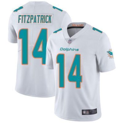 Nike Miami Dolphins #14 Ryan Fitzpatrick White Stitched NFL Vapor Untouchable Limited Jersey