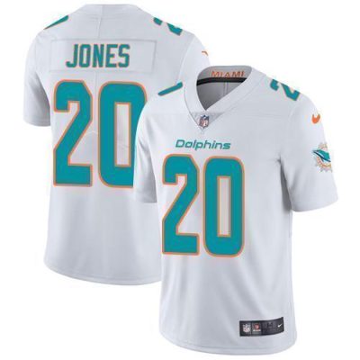 Nike Miami Dolphins #20 Reshad Jones White Stitched NFL Vapor Untouchable Limited Jersey