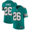 Nike Miami Dolphins #26 Salvon Ahmed Aqua Green Alternate Stitched NFL Vapor Untouchable Limited Jersey